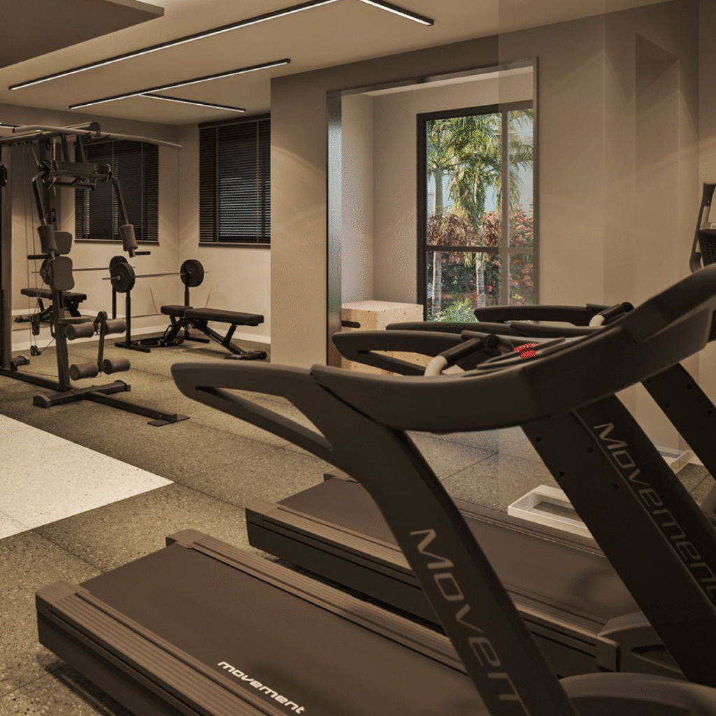 Academia equipada – Casa Prado Residence Parque Prado Campinas cademia equipada no Casa Prado Residence
