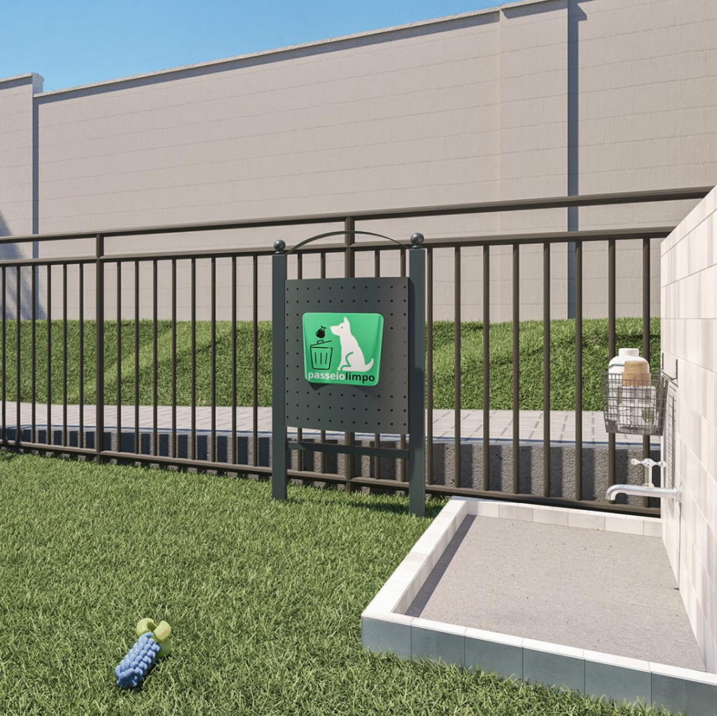 Pet place – Casa Prado Residence Parque Prado Campinas Área pet place para cães no condomínio