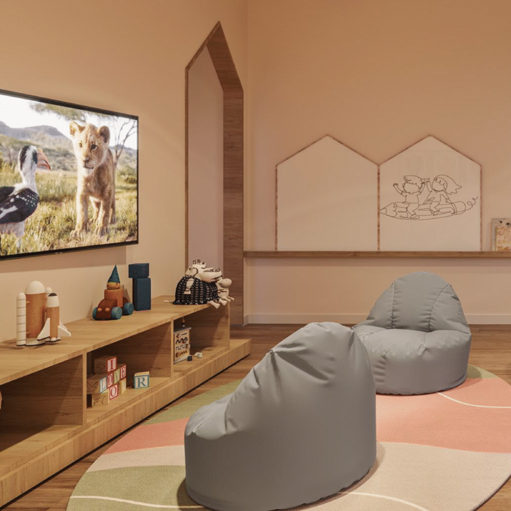 Brinquedoteca – Casa Prado Residence Parque Prado Campinas Brinquedoteca do Casa Prado Residence, espaço lúdico para crianças no Parque Prado Campinas