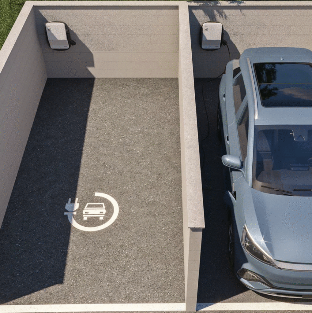 Ponto de recarga para carro elétrico – Casa Prado Residence Campinas Tomada para carro elétrico no Casa Prado Residence, comodidade e sustentabilidade no Parque Prado Campinas