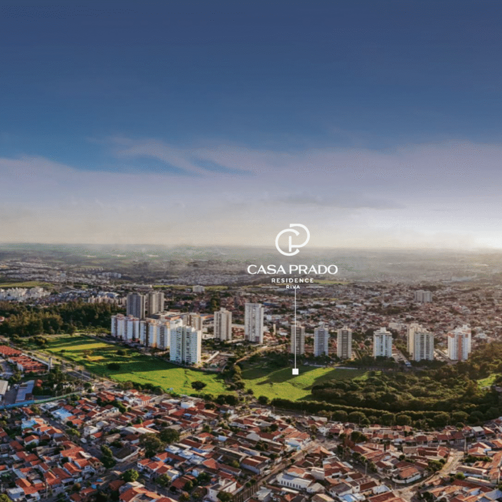 Localização privilegiada – Casa Prado Residence Parque Prado Campinas Mapa de localização do Casa Prado Residence no bairro Parque Prado em Campinas, próximo a shoppings, parques e rodovias
