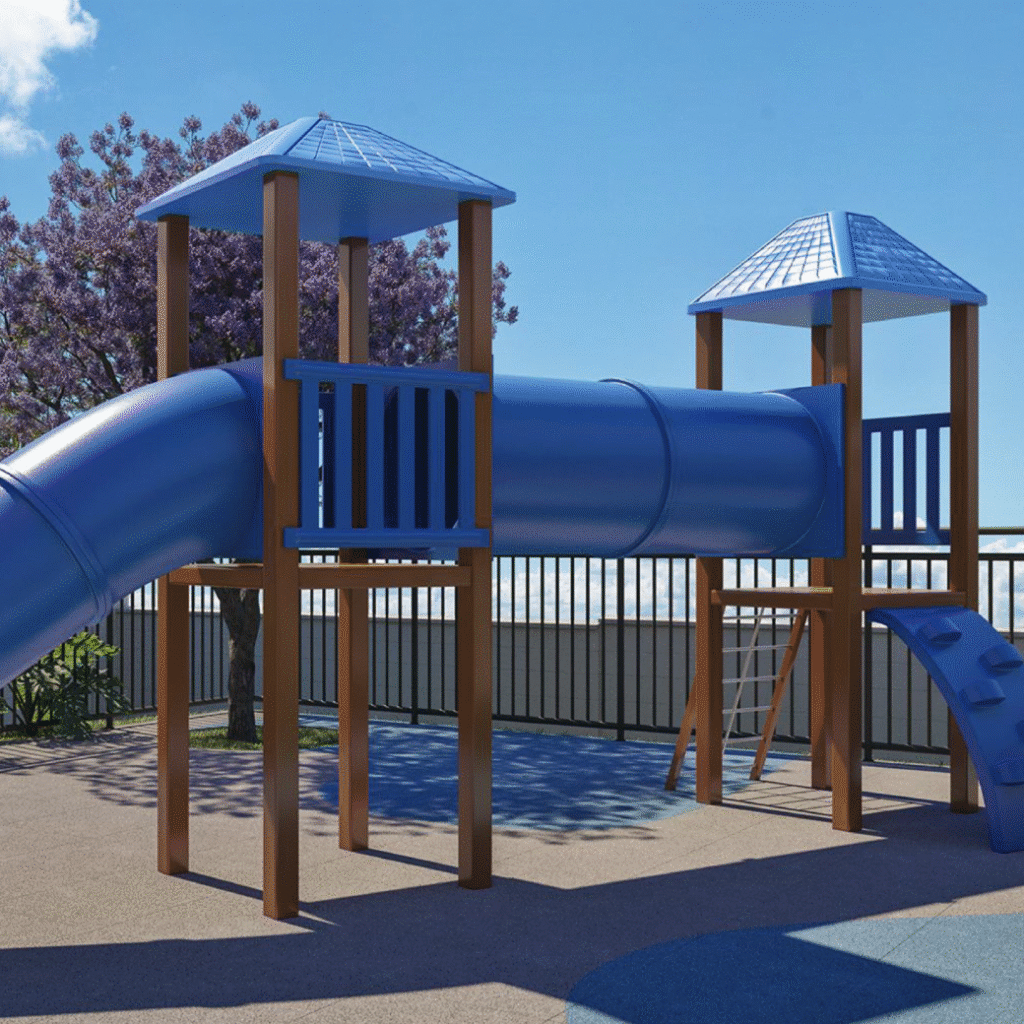 Espaço kids – Casa Prado Residence Parque Prado Campinas Espaço kids do Casa Prado Residence, área lúdica e segura para crianças no Parque Prado Campinas