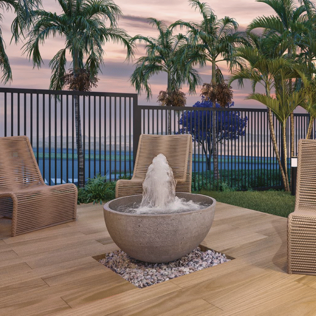 Praça de entrada – Casa Prado Residence Parque Prado Campinas